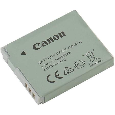 Amazon Nb L Nb Lh Battery For Canon Powershot D S Sx