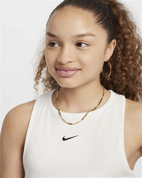 Nike Sportswear Girls Ribbed Tank Top Nike Uk