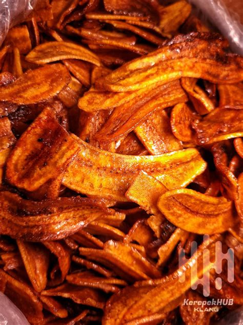 Kerepek Pisang Berangan Manis Berangan Banana Chips Sweetened Lazada