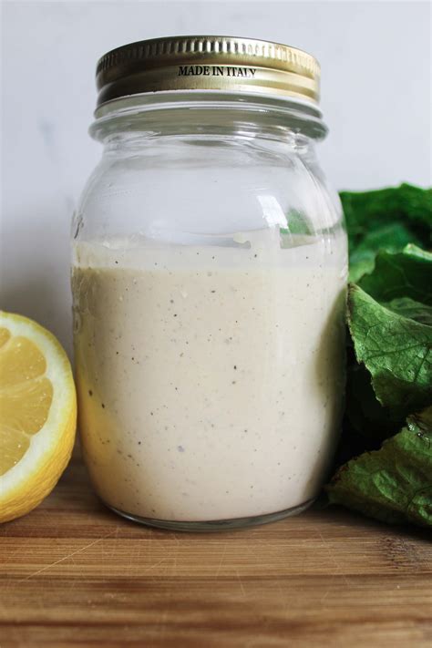 Homemade Caesar Salad Dressing Without Raw Anchovies