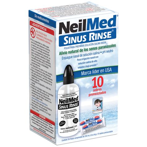 Sinus Rinse Kit Con Sobres Neilmed Mexico Web Store