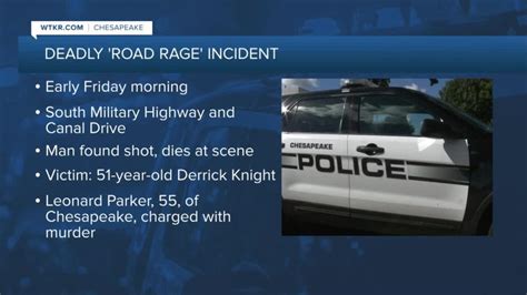 Road Rage Incident Leads To Deadly Shooting In Chesapeake Police Say