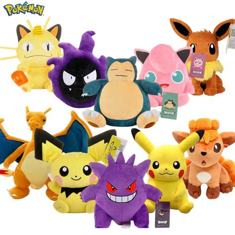 Pokemon Gengar Pikachu Brinquedo De Pel Cia Para Crian As Boneca Macia