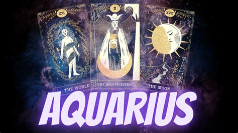 AQUARIUS TRY NOT TO CRY JAW DROPPING NEWS LOVE TAROT READING