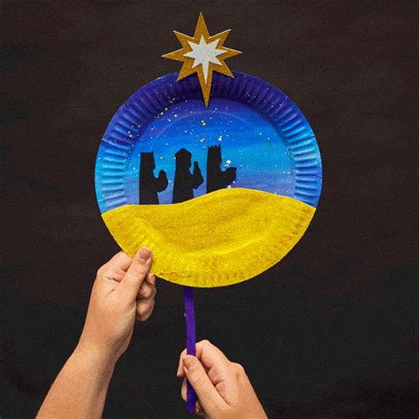 Wise Men Paper Plate Craft Activity Guide Baker Ross