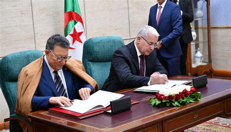 L Algérie et la Tunisie signent un protocole cadre de coopération