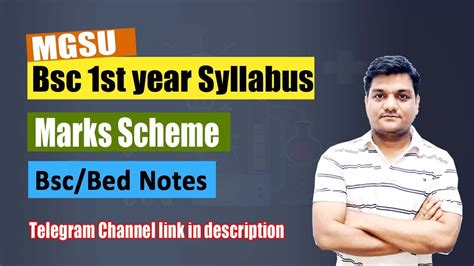 Mgsu Bsc St Year Syllabus Mgsu Bsc Bed Notes Bikaner University