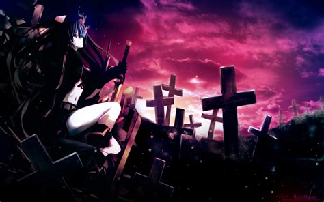 Chariot Black Rock Shooter Wallpaper