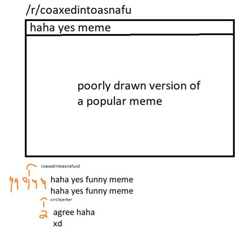 haha yes meme : r/coaxedintoasnafu