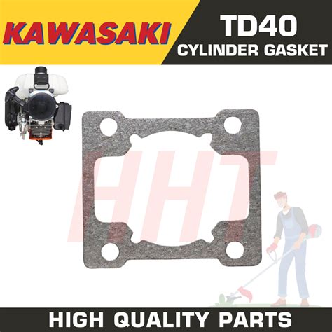 Kawasaki TD40 Cylinder Head Gasket Brush Cutter Grass Cutter 2 Stroke