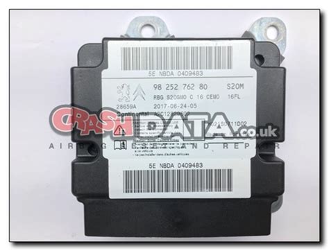 Vauxhall Crossland X 98 252 762 80 Airbag Module Repair And Reset By