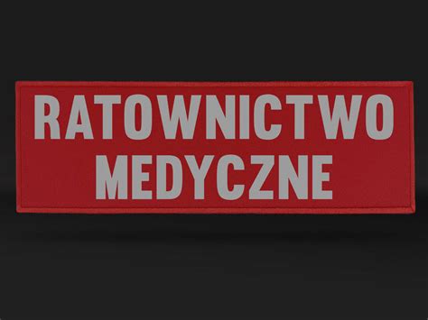 Ratownictwo Medyczne Naszywka Odblaskowa Odblaskowo Pl