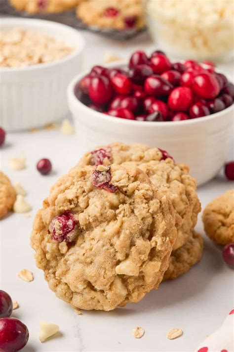 Cranberry White Chocolate Oatmeal Cookies A Classic Twist