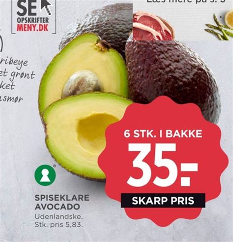 Ukendt Avocado Tilbud Hos Meny