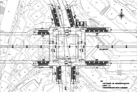 双向八车道人行地道工程施工图免费下载 公路图纸 土木工程网