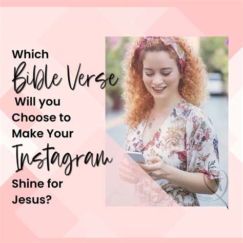 Make Your Instagram Shine Bright With These Bible Verses For Instagram Bios