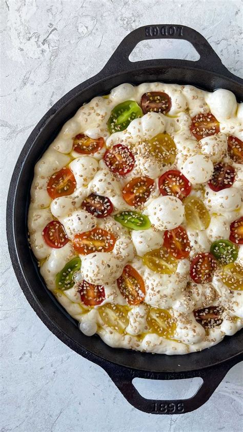 Breadbyelise On Instagram Sourdough Focaccia With Cherry Tomatoes