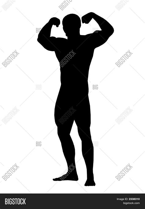 Bodybuilding Silhouette Image & Photo | Bigstock