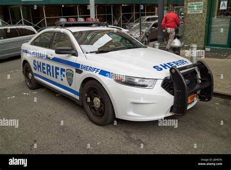 City Of New York Sheriff Department Ford Police Interceptor Cruiser