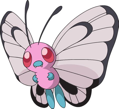 Pink Butterfree Female Render By Chipmunkraccoonoz On Deviantart