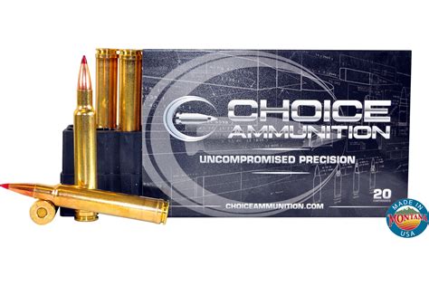 300 PRC 212 GRAIN HORNADY ELD X 100 HAND LOADED Choice Ammunition