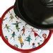 Quilted Round Trivet Pumpkins Insulated Hot Pad Diameter Etsy