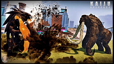 New Muto Prime Vs Behemoth Kaiju Universe 2k Youtube