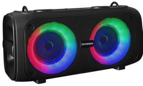 SOUNDMAX SM-PS5067B Portable Audio System with Bluetooth Instruction Manual
