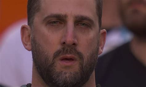 Eagles Coach Nick Sirianni Is Left In Tears During National Anthem At