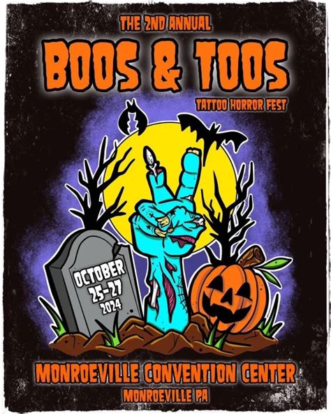 Boos Toos Tattoo Horror Fest Oktober United States Inkppl