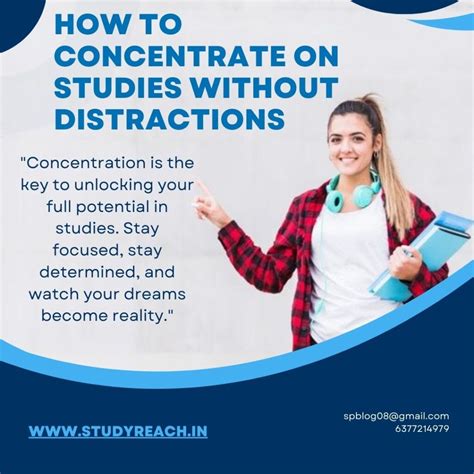 Concentrate On Studies 5 Tips For Distraction Free Learning
