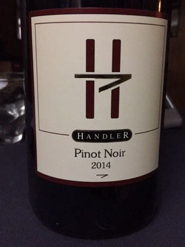 Handler Beerenauslese Pinot Noir Vivino US