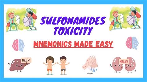 Side effects of Sulfonamides, Antibiotics Mnemonics, Pharmacology Mnemonics, Mnemonics Made Easy ...