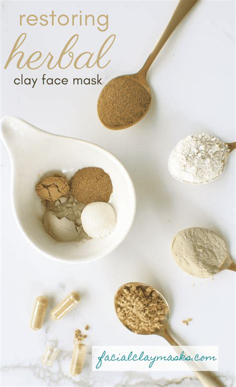 Restoring Herbal Face Mask Diy Recipe With Gotu Kola