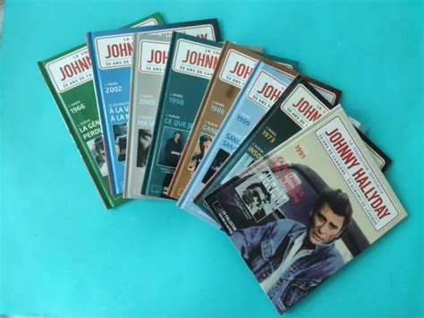 Johnny Hallyday La Collection Officielle Ans De Carri Re Lot De