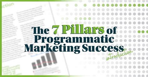 The Seven Pillars Of Programmatic Advertising Introduction Choozle