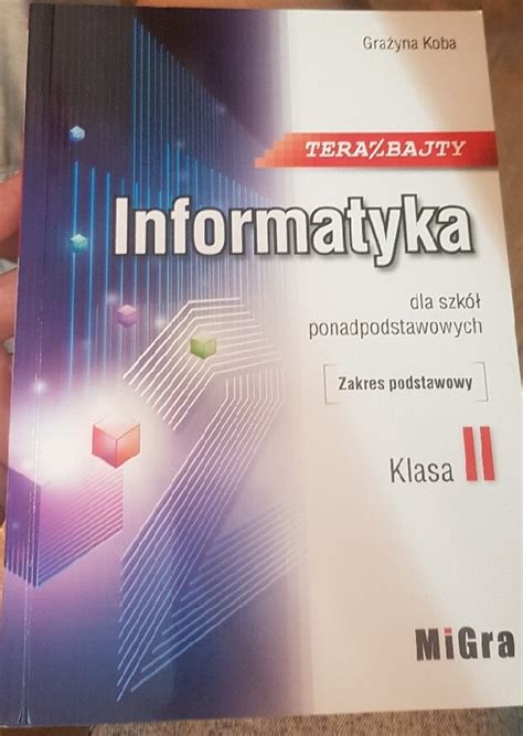 Informatyka 2 teraz bajty Częstochowa Kup teraz na Allegro Lokalnie