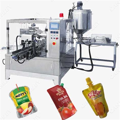 Automatic Liquid Detergent Pouch Filling And Sealing Machine