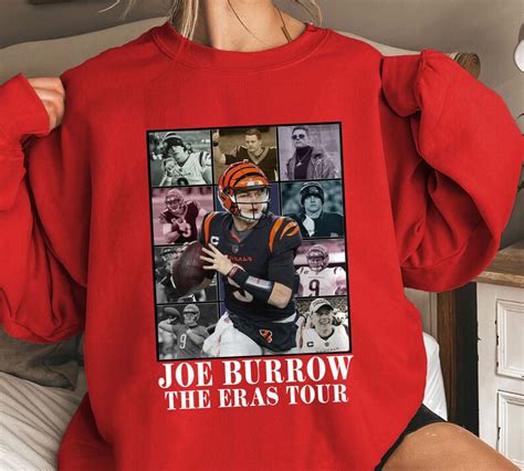 Joe Burrow The Eras Tour Shirt Vintage Joe Burrow Tshirt America