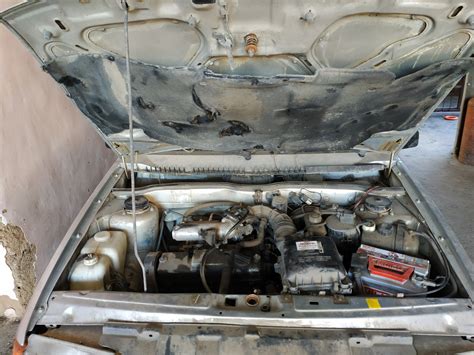 Очистка двигателя от масла и грязи. — Lada 2114, 1,5 л, 2005 года ...