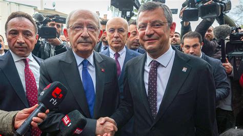 Özgür Özel den Kılıçdaroğlu na ziyaret