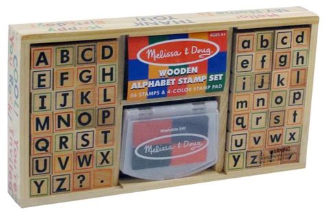 Alphabet Stamp Set Lights Camera Interaction