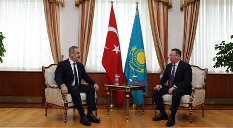 Visit Of Foreign Minister Hakan Fidan To Kazakhstan September