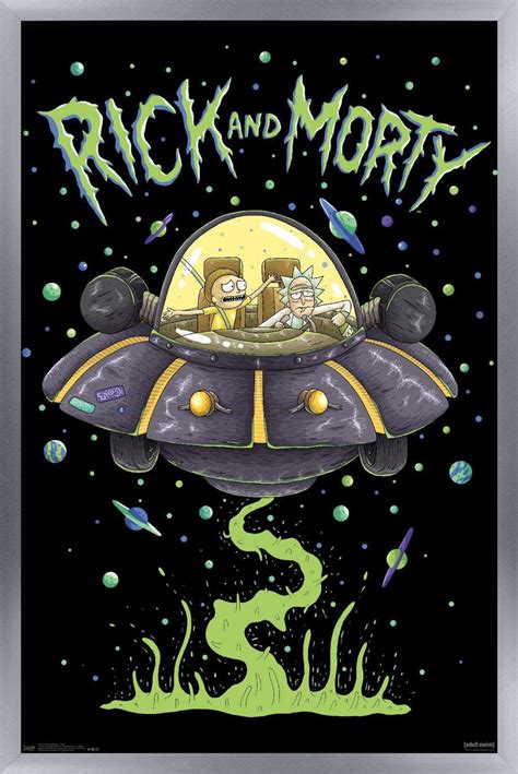 Rick And Morty - Ship Poster - Walmart.com - Walmart.com