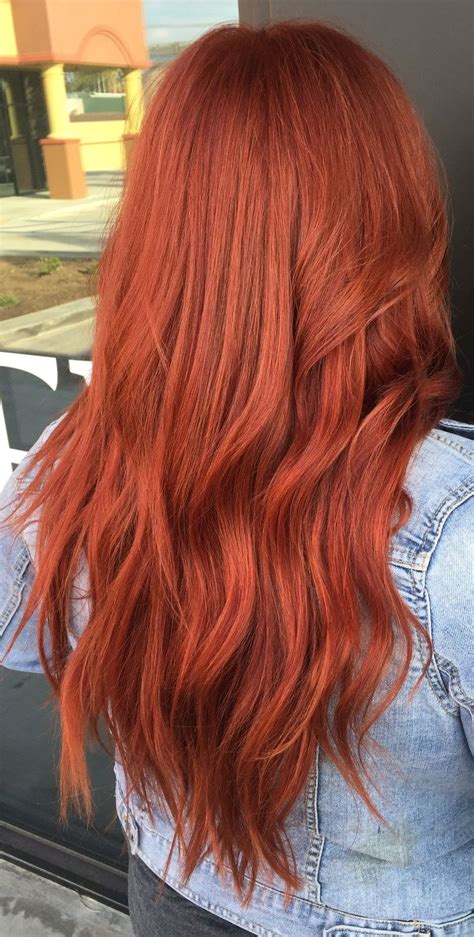 Copper Red Hair Color