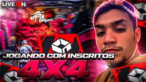 Jogando Inscritos X Ao Vivo X X Sala Personalizada Freefire