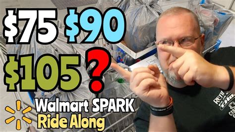 Which Will It Be 75 90 105 Walmart SPARK Delivery Ride Along Vlog