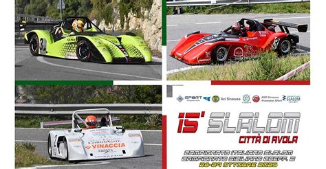 Il 15 Slalom città di Avola assegna il Tricolore Autoslalom it