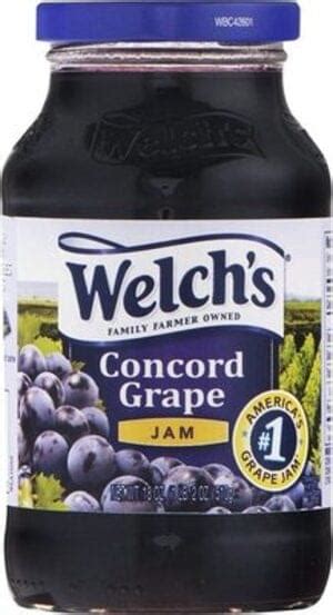 Welchs Concord Grape Jam 18 Oz Nutrition Information Innit