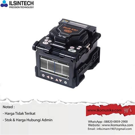 Fusion Splicer Ilsintech Swift KR7 Supplier Alat Radio Komunikasi Jakarta